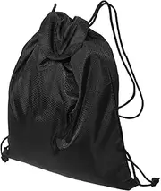 Storage Bag Motorcycle Helmets Sports Bag Drawstring Backpacks Motorcycle Accessories Bag Motorcycle Convenient Backpack Black Polyester