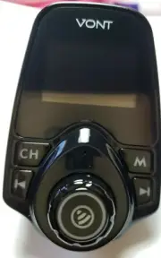 VONT Car FM Transmitter Wireless Bluetooth Radio Adapter Kit, 1.44 Inch Display