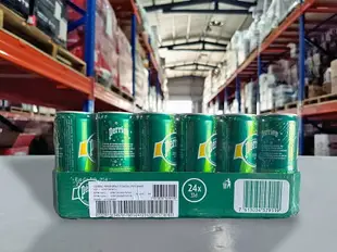 『油工廠』PERRIER 氣泡礦泉水 鋁罐 330ml x 24入 一箱 氣泡水 礦泉水