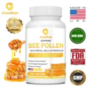 Bee Pollen - Royal Jelly, Propolis - Anti-oxidation, Skin Health, Immune Support