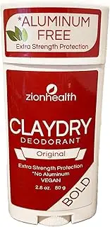 (Original) - Zion Health Adama Ancient Clay Deodorant, 70ml