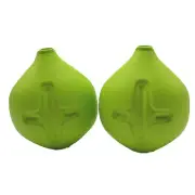 Tupperware Citrus C Drop Juicer Lemons Limes Green Set of 2