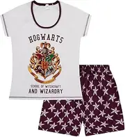 [Harry Potter] Short Womens Hogwarts Ladies Pyjamas