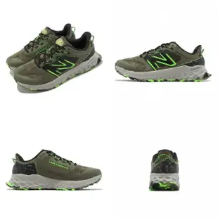 【NEW BALANCE】越野跑鞋 Fresh Foam Garoe 2E 寬楦 綠 黑 迷彩 男鞋 戶外 運動鞋 緩震 NB(MTGAROG1-2E)