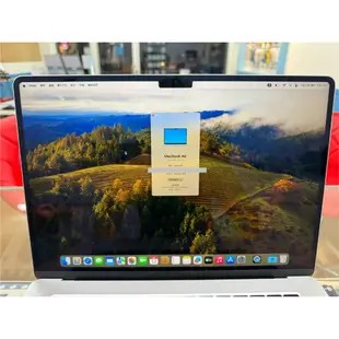 【艾爾巴二手】MacBook Air 15吋 M2/8G/512G/A2941 銀#保固中#大里店 2VJJM