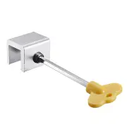 2PC Window Safety Lock Creative Door Frame Aluminum Child Protection Anti-theft Sliding Window Latch Home Safety Parts