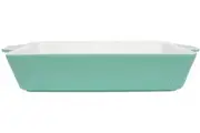 Maxwell & Williams: Blooms Rectangular Baker - Green (32x22x6.5cm)