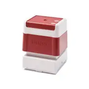 Custom Brother 40x40mm Red Stamp for Personal and Business Use