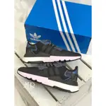 [MR.CH]ADIDAS ORINGINALS NITE JOGGER  黑 3M 變色龍 反光 女 EF5421