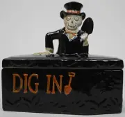 2014 Yankee Candle Boney Bunch Dig In Coffin Candy Dish Skeleton Undertaker NWT