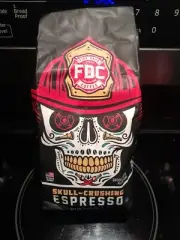 FireDepartmentCoffee Skull Crushing Espresso Veteran Owned Espresso CoffeeGround