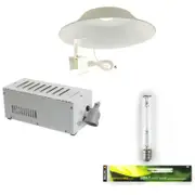 400w HPS Grow Light Kit - Son-T Bulb + 730mm Deep Bowl + Ballast