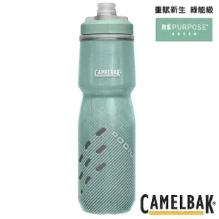 【CAMELBAK】Podium 自行車保冷噴射水瓶 710ml(水杯/水壺/補水/戶外/露營/運動/單車)