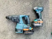 AEG/Rigid 18v battery adaptor to Makita Lxt Tools. For One Piece