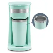 EHC113M Personal Single-Serve Compact Coffee Maker Brewer Includes 14Oz. Stai...