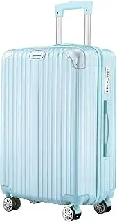 [AUSWAY] 28 Inch Travel Suitcase Lightweight Hard ABS +PC Luggage Bag Pale Blue