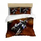 Motorbike Race Single/Double/Queen/King Bed Quilt/Duvet/Doona Cover Set Linen