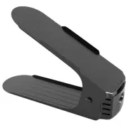 10x Shoe Rack Shoe Stacker Shoe Stand Height Adjustable Organizer in Black