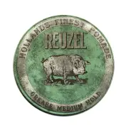 Reuzel Green Pomade Grease - Medium Hold Medium Shine, 113g