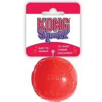 在飛比找蝦皮購物優惠-美國 KONG  Squeezz Ball 啾啾 球（M）彈