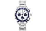 Bulova Lunar Pilot Archive Series Special Edition Chronograph Silver Dial Quartz 98K112 Mens Watch With Extra Strap