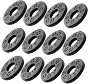ERINGOGO Silicone Guitar Strap Lock Washers Guitar Strap Lock for Electric/acoustic Safety Pad Included