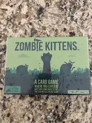 ZOMBIE KITTENS Card Game - A Game by Exploding Kittens NEW SEALED IN BOX!!!