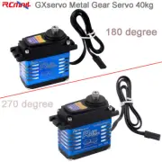 40kg GXservo Digital Metal Gear Servo Motor 5.0-7.4V for Arduino Robot Smart Car