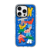 iPhone 16 Pro Clear Case MagSafe Compatible Party iPhone Case by Tess Smith-Roberts