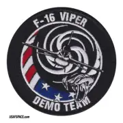 USAF F-16 VIPER DEMO TEAM -Davis-Monthan AFB- ORIGINAL AIR FORCE PATCH