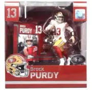 Brock Purdy San Francisco 49ers NFL 7" Figure McFarlane PLATINUM CHASE Variant