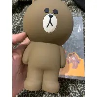 在飛比找蝦皮購物優惠-未使用 二手 韓國 Line friends 熊大 矽膠 筆