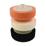 Tool Polishing Sponge Pads Part Round Cleaning Accessories Set Buffing Compound