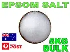 EPSOM SALT MAGNESIUM SULPHATE 5KG BULK BATH SALTS PREMIUM GRADE SKIN