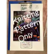 New Hand Knit Yarns Naturally K525 Boys Cardigan Jacket Sweater Knitting Pattern