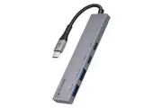 Bonelk Long-Life USB-C 4in1 Multiport Slim Hub Adapter For PC Laptop Space Grey