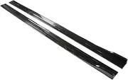 8PCS 2m Universal Side Skirt Extension Rocker Plate Lip Separator Bumper Compatible For BMW Compatible For Benz C Compatible For Toyota Compatible For VW Compatible For Audi Compatible For Honda(Gloss