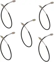 BIUDECO 5pcs Adjustable Cello Tail Ropes Durable Cello Tailcords for Stringed Instruments Sturdy Parts for Tailpieces High Reliability and Quality