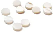 Levemolo 6.3mm Guitar Fretboard Dots Inlays 10 Pieces Pack for Guitar Ukulele Bass Banjo Mandolin