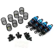 Alloy Big Bore Go 50mm Damper Set - Shocks for 1:10 RC Touring & Drift Car BLUE