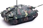 1/72 Scale WWII German Army Sd.Kfz.138/2 Hetzer Tank Model Fighter Military Model Diecast Tank Model for Collection