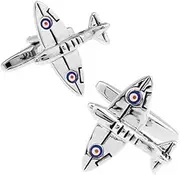 [Clinks Australia] Spitfire Airplane Cufflinks