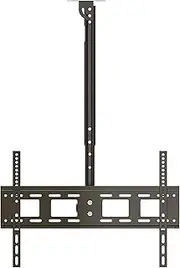 TV Stand,tv Wall Mount Full Motion 360° Rotation TV Ceiling Mount, Tilt Swivel Telescopic Bracket, Holds Up to 50kg Screens, Fits 32-65inch TVs，3m