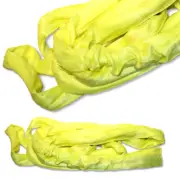 Yellow 6' Endless Poly Round Sling Wrecker Tow Recovery Strap Rimsling (2 Pack)