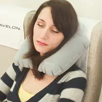 在飛比找樂天市場購物網優惠-《TRAVELON》旅行充氣枕 | 午睡枕 飛機枕 旅行枕 