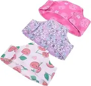 TOBBOMEY 3pcs Doll Panties American Doll Underwear Toy Doll Underwear Toy Girl Toy Doll Underpants Funny Panties for Doll Toy Diapers Dolls for American Dolls Cloth