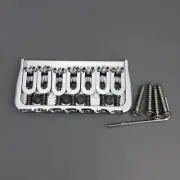 7 String Fixed Guitar Bridge Fits LTD and Sterling Style Guitars - Chrome