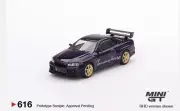 1:64 NISSAN SKYLINE GT-R TOMMYKAIRA R-z MIDNIGHT PURPLE MINI GT 616
