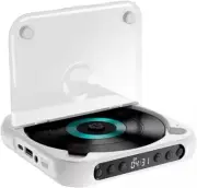 Portable CD Player with Bluetooth,CD Players with Speaker,Rechargeable CD Player