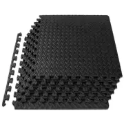 ProsourceFit Puzzle Exercise Mat ½ in, EVA Interlocking Foam Floor Tiles fo